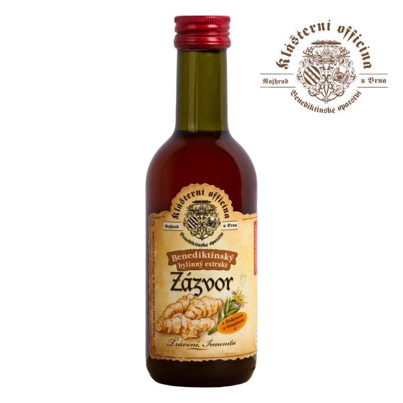 Benediktinský bylinný extrakt ZÁZVOR 290 g