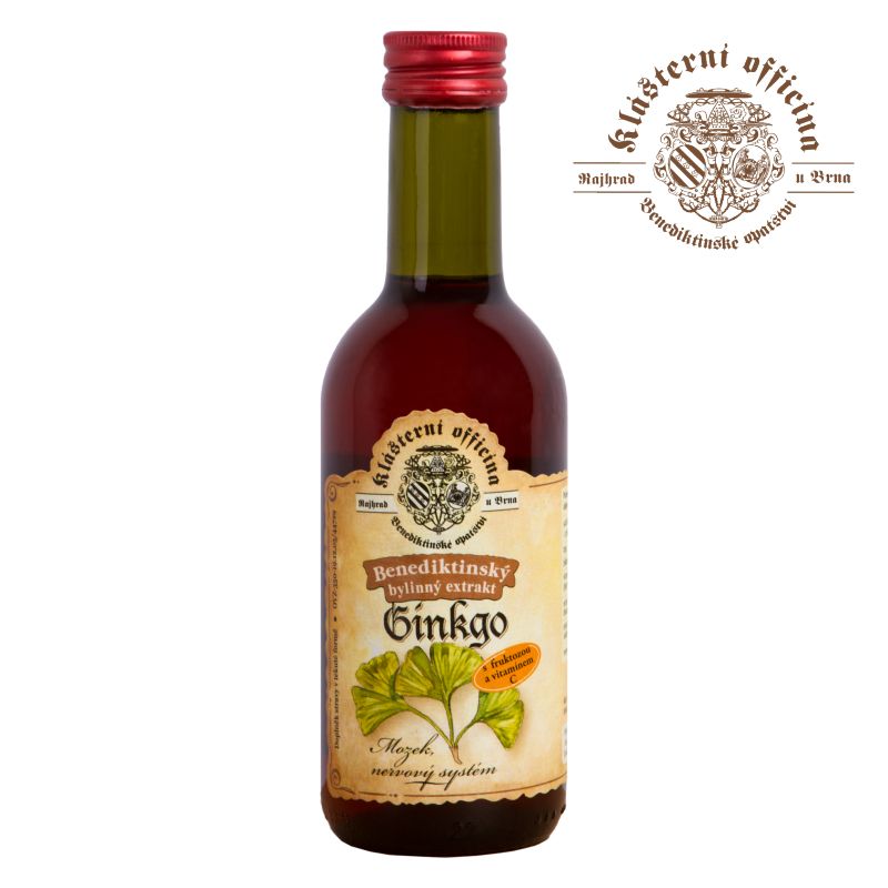 Benediktinský bylinný extrakt GINKGO 290 g