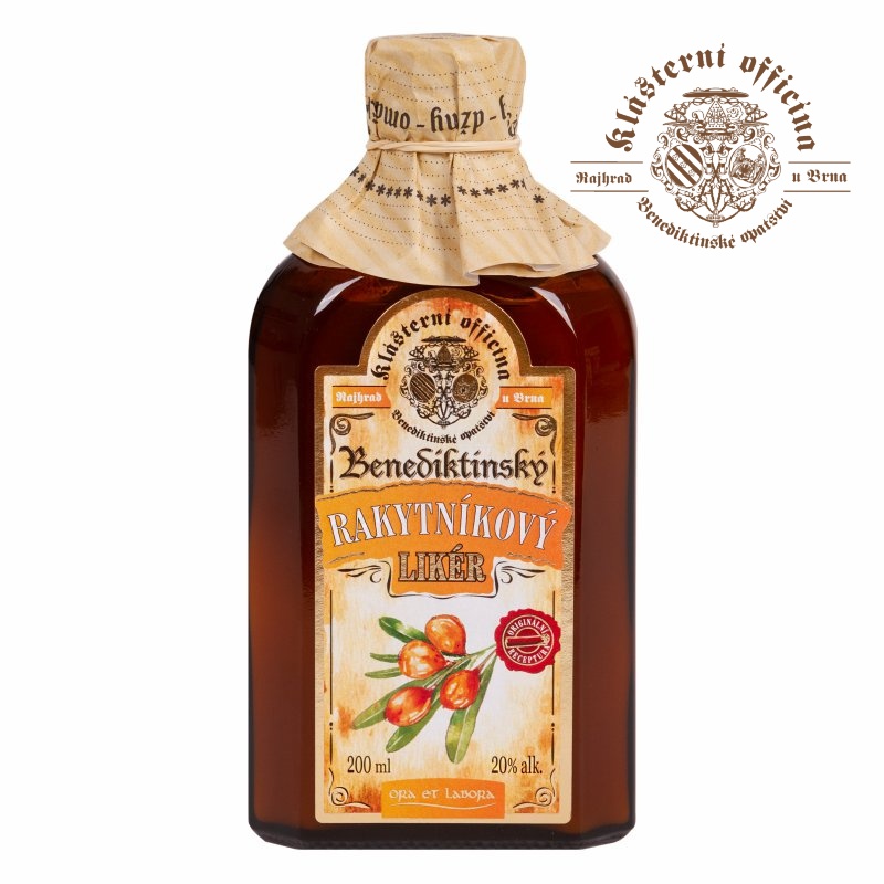 Bylinný likér RAKYTNÍK 20% 200 ml