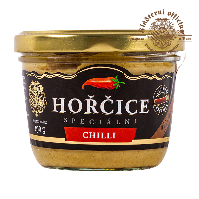 Hořčice CHILLI 190 g