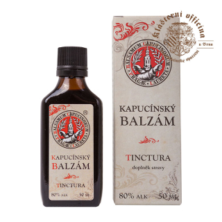 Kapucínský balzám - bylinné kapky (tinktura) 50 ml